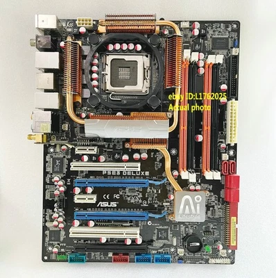 ASUS P5E3 DELUXE LGA775 DDR3 motherboard（Standalone motherboard, no accessories） - Image 1 of 4