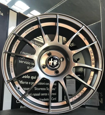 CERCHI IN LEGA COMPATIBILI ALFA ROMEO MITO DA 17  MAK XLR GLOSS GUN META - Immagine 1 di 4