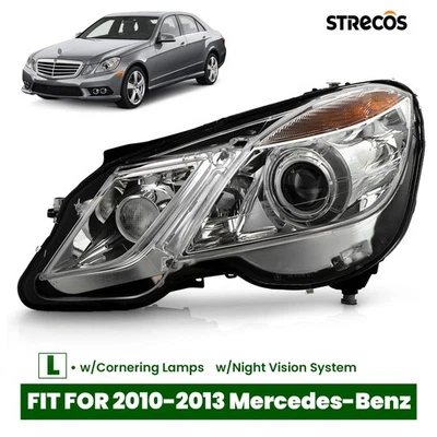 For 2010-2013 Mercedes-Benz W212 Xenon/HID Headlight w/AFS Projector Left Driver Foto 1 de 4