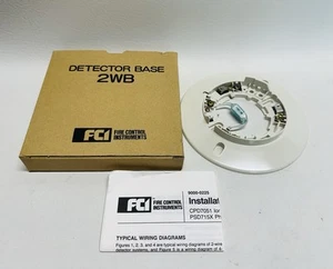 NEW FCI 2WB Detector Base - Picture 1 of 1
