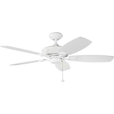Kichler Lighting 300117WH Canfield 52 inch White Ceiling Fan - Image 1 of 4