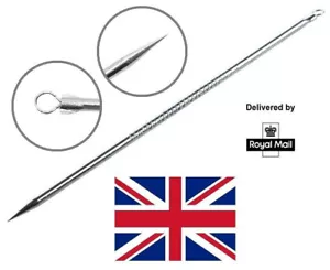 Blackhead Acne Remover Whitehead Facial Spot Pimple Remover Extractor Tool UK - Picture 1 of 1