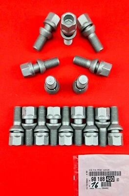 16x Tornillos de rueda originales Peugeot 2008 308 3008 407 5008 508 C4 C5 - 9818845080 Foto 1 de 4