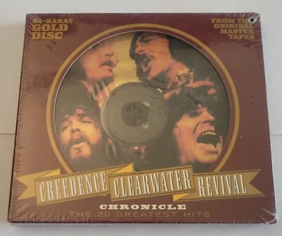 Creedence Clearwater Revival - Chronicle  24Kt Gold PROMO CD Sealed - 7010 - Image 1 of 2