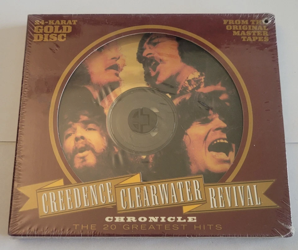 Creedence Clearwater Revival - Chronicle  24Kt Gold PROMO CD Sealed - 7010 - Image 1 of 2