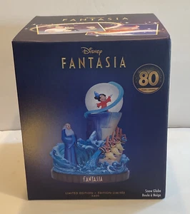 Disney Fantasia 80 Jahre Mickey Mouse Schneekugel Limited Edition 3400 Neu in Box - Bild 1 von 6