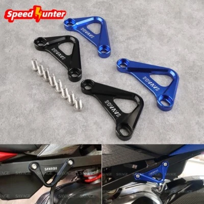 Reposapiés trasero pasajero placas de bloqueo para BMW S 1000R/RR 2014-2018 HP4 12-14 Foto 1 de 4