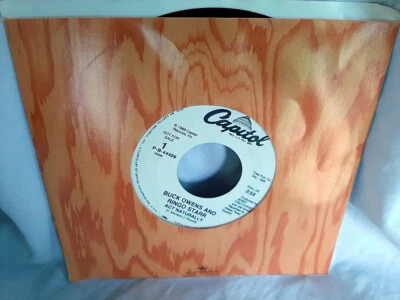 Buck Owens and Ringo Starr Act Naturally Promo Capitol P-B-44409 - Image 1 of 4