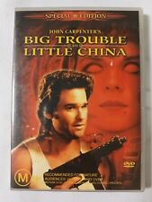 Big Trouble In Little China DVD Region 4 PAL 2 Discs Kurt Russell Kim j223