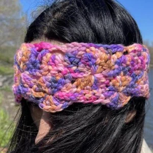 crochet rainbow handmade hero headband Spring Floral Fashion - Picture 1 of 4