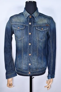 Diesel Jhiman Destroyed Slim Denim Men's Jacket size L - Picture 1 of 12