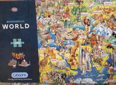 Puzzle 1000 Cudowny świat G3 - Image 1 of 3