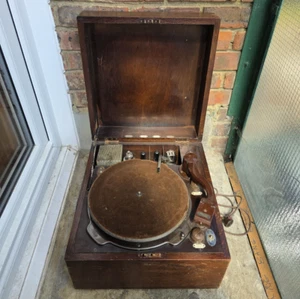 ULTRA RARE* GARRARD 1930'S VALVE AMP RECORD PLAYER 78's *UNTESTED* ORIGINAL CON - Picture 1 of 24