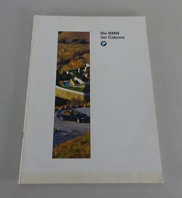 Prospetto/Brochure BMW 3er E36 318i/320i/328i Cabrio Stand 1995 Foto 1 de 4