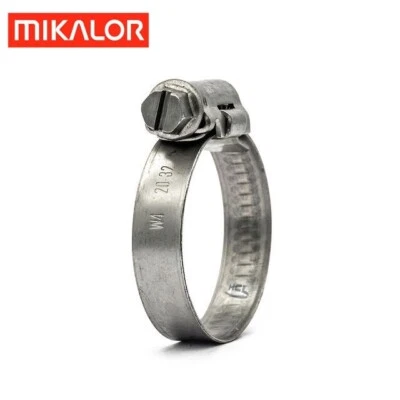 Mikalor 9 mm 304 acciaio inox stile giubileo fascette stringitubo a vite senza fine ASFA 1/5 PK