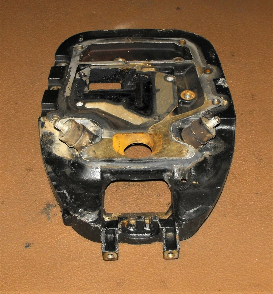 Force 75 HP 2 Stoke Exhaust Plate Assembly PN 856098t1 Fits 1994-1999 - Image 1 of 3