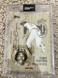 TOPPS PROJECT 2020 CARD Tony Gwynn #180 Don C W/Box & Bubble Mailer - Picture 1 of 2
