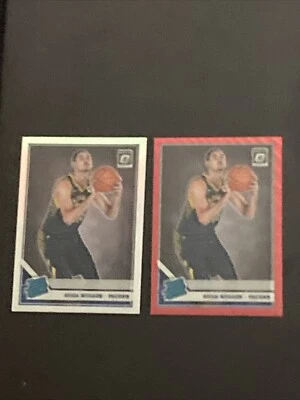 2019-20 GOGA BITADZE OPTIC SILVER ROOKIE 2 CARD LOT RC #166 - Image 1 of 4