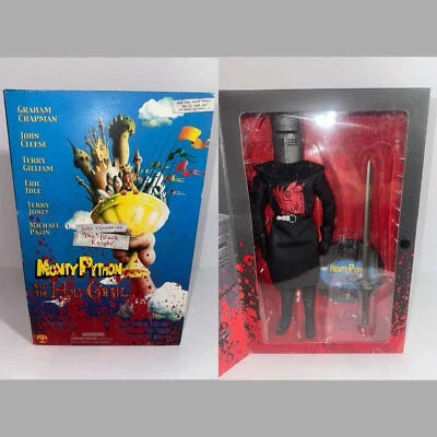 Figura de acción Monty Python and the Holy Grail Sideshow Toys Black Knight nueva en caja Foto 1 de 4