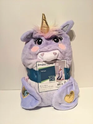 Hooded Kids Soft Touch Throw Blanket  Foto 1 de 4