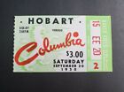INCREDIBLY RARE SHARP 1950 Columbia Lions vs. Hobart SEASON OPENER Ticket Stub !