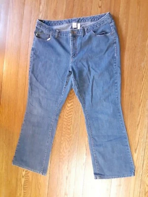 Pantalones de mezclilla rectos Bobbie Brooks para mujer talla 18 azules Foto 1 de 4