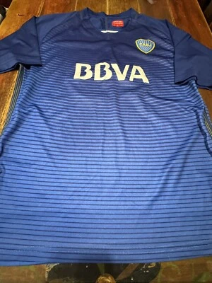 Camiseta de fútbol para hombre CABJ BBVA Frances #16 talla grande azul Foto 1 de 4