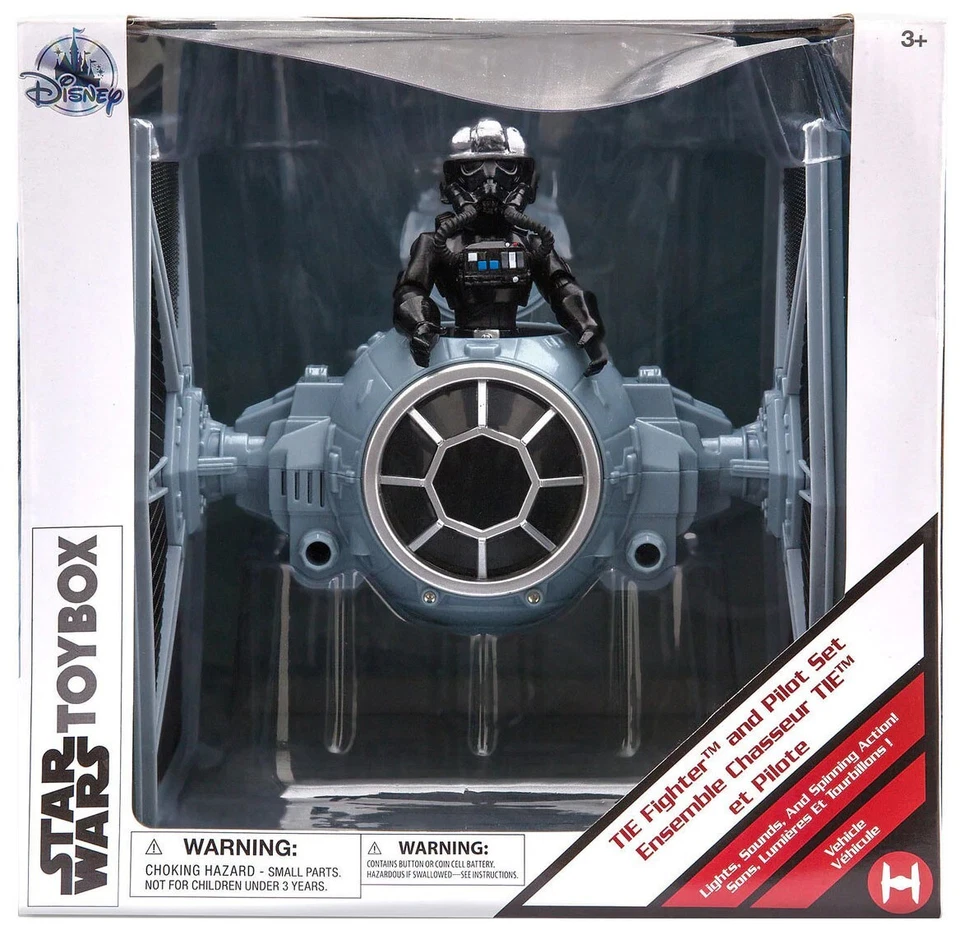 Disney Star Wars Toybox TIE Fighter & Pilot Set Juego de 5 pulgadas [2019] Foto 1 de 1
