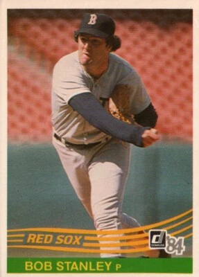 1984 Donruss Baseball #644 - Bob Stanley - Boston Red Sox   84-534 - Image 1 of 2