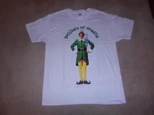 Elf T-shirt Smiling’s My Favorite Size M Christmas Movie - Picture 1 of 2