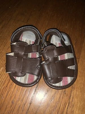 NUEVO SIN ETIQUETAS BEBÉ GAP Sandalias de Pescador Playa Divertido Papá Parece 3-6 Meses ❤️tb41 Foto 1 de 4