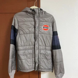 Hysteric Glamour Primaloft Down Jacket Gray Size M Japan Used Original Premium - Picture 1 of 3