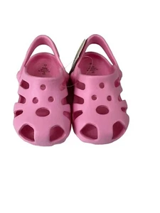 First Impressions Walking Stage Baby Neutral Closed Toe Sandal Pink - Picture 1 of 8