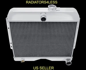 CHAMPION 3 ROW ALUMINUM RADIATOR 1949-1964 JEEP TRUCK WILLYS CHEVY ENGINE SWAP - Bild 1 von 3
