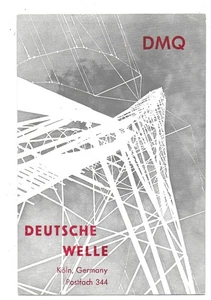 Radio QSL Deutsche Welle DMQ Colonia Colonia 1962 Alemania Jülich 11795 kcs DX SWL - Imagen 1 de 1