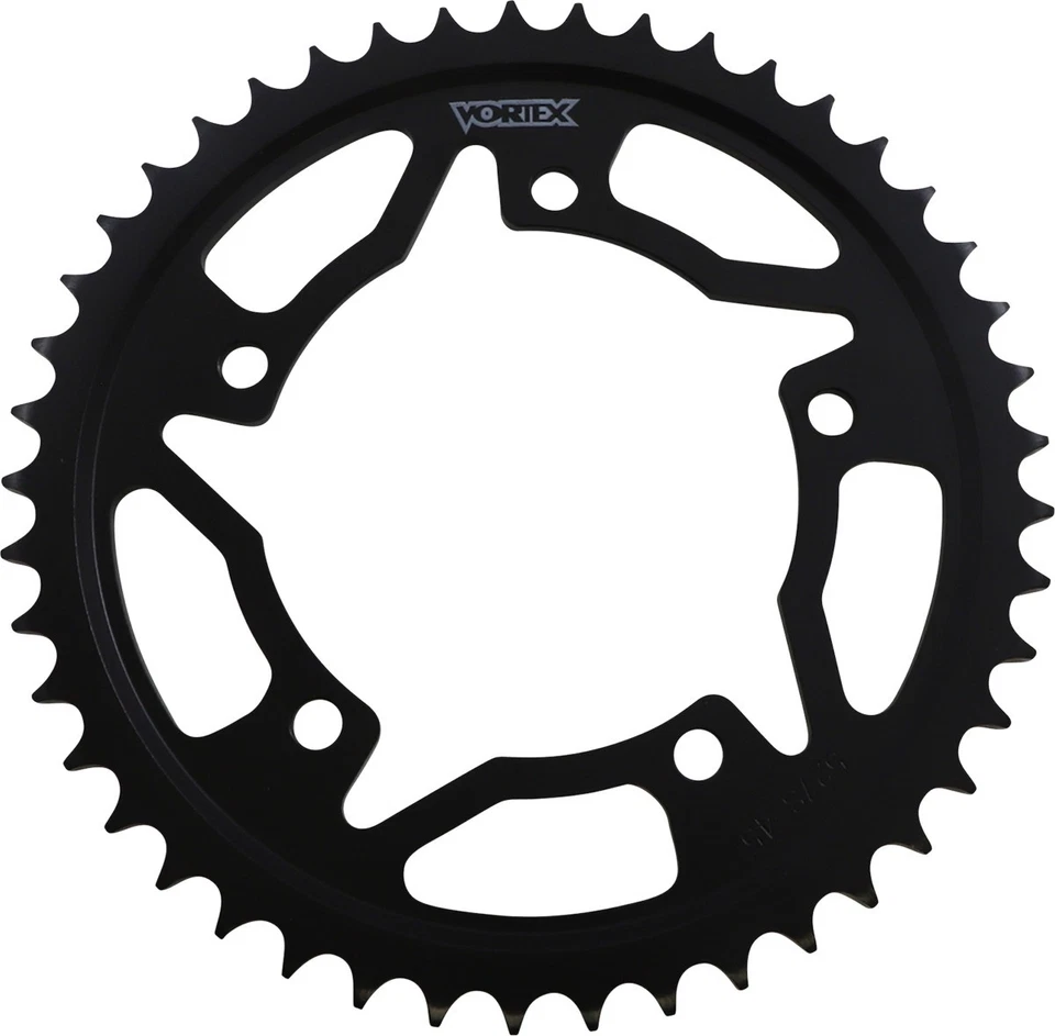 Steel Rear Sprocket 48T Black 530 Vortex 527S-48 For 01-14 Suzuki Triumph - Image 1 of 2