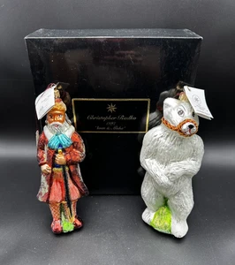 Christopher Radko IVAN & MISHA MOSKAUER ZIRKUS 7,5" ORNAMENTE 1913/10.000 - Bild 1 von 24