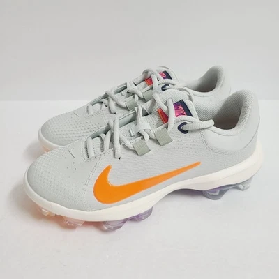 Nike Womens Hyperdiamond 4 Pro Softball Cleats HF1124-001 Size 8.5 Gray - Image 1 of 4