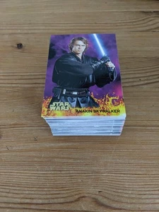 STAR WARS - REVENGE OF THE SITH - COMPLETE BASE SET (90 cards) - Topps 2005 - Picture 1 of 2
