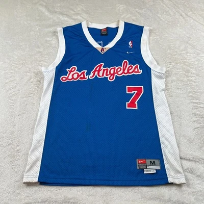 Vintage Nike NBA Los Angeles Clippers Lamar Odom #7 Swingman Jersey Mens Medium - Image 1 of 4
