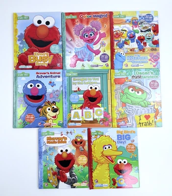 Sesame Street "My First Smart Pad" Replacement Hardcover Books Only - Image 1 of 4
