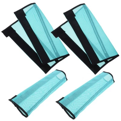  4 Stück Fliegengamaschen für Pferde, lose, atmungsaktive Fliegendecken aus - Bild 1 von 4