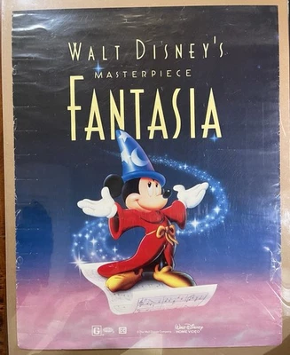 Walt Disney's Fantasia Movie Poster Masterpiece 22" x 28" - Image 1 of 4
