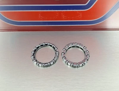 Coppia Cuscinetti Sterzo Gabbia a Sfere Forcella Malaguti FIFTY HF 1982 1991 - Immagine 1 di 4