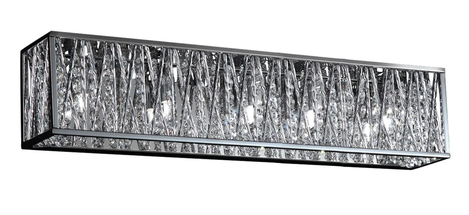 Z-Lite 872CH-5V-LED Cromo Terra 5 Luces 26-3/4"W Luz LED Tocador Baño Foto 1 de 1