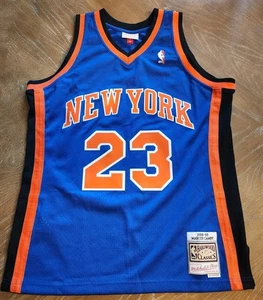 Vintage Marcus Camby New York Knicks Throwback Mitchell & Ness Hardwood Classics - Picture 1 of 7