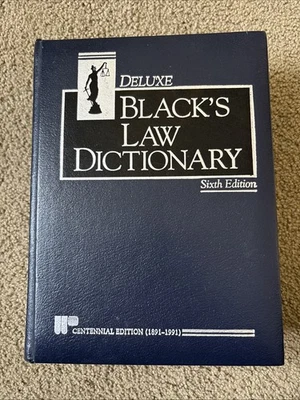 Black’s Law Dictionary Sixth Edition Deluxe - Image 1 of 4