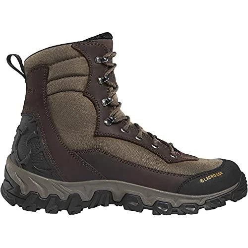 LaCrosse Men's 7" Lodestar Waterproof 400g Insulated Hunting Boot Brown - 516334 - Image 1 of 4