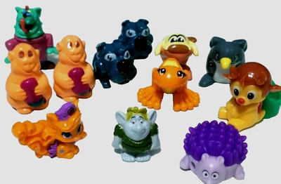 11 Small Mini Plastic Action Figures Toys Disney MPG Shopkins Etc  EUC - Изображение 1 из 4