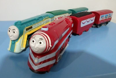 Thomas Trackmaster Connor Caitlin Lote 2009 Mattel Motorizado Tren Motorizado ¡FUNCIONA! Foto 1 de 4